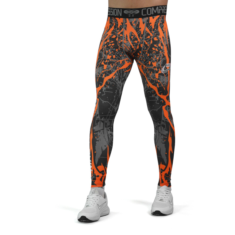 لگ ورزشی مردانه نایک مدل GMS-2B1701 نارنجی