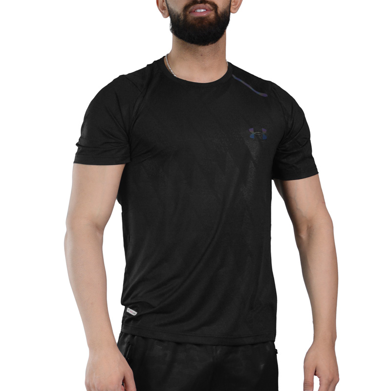 تیشرت ورزشی مردانه آندر آرمور مدل Heat Gear-1526 مشکی