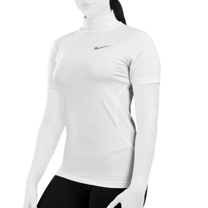 استرج آستین کوتاه ورزشی زنانه نایک مدل SRN-3B122 سفید