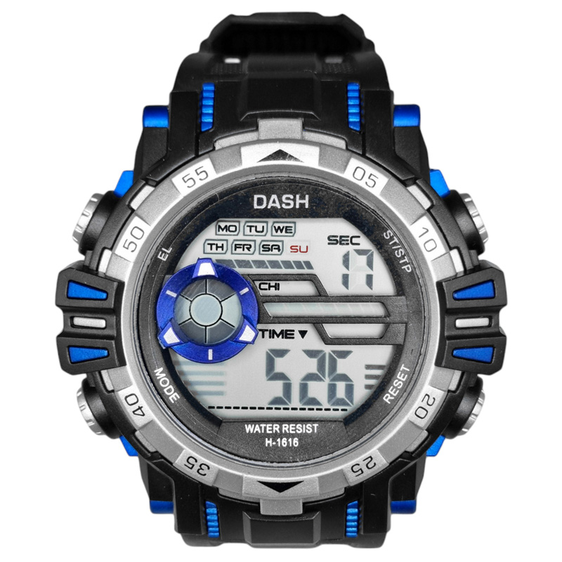 ساعت دیجیتالی ضد آب مردانه Dash مدل H-1616