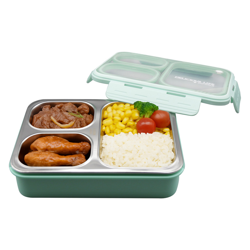 ظرف غذا لانچ باکس مدل 3Box-Lax Son ظرفیت 850 میلی لیتر