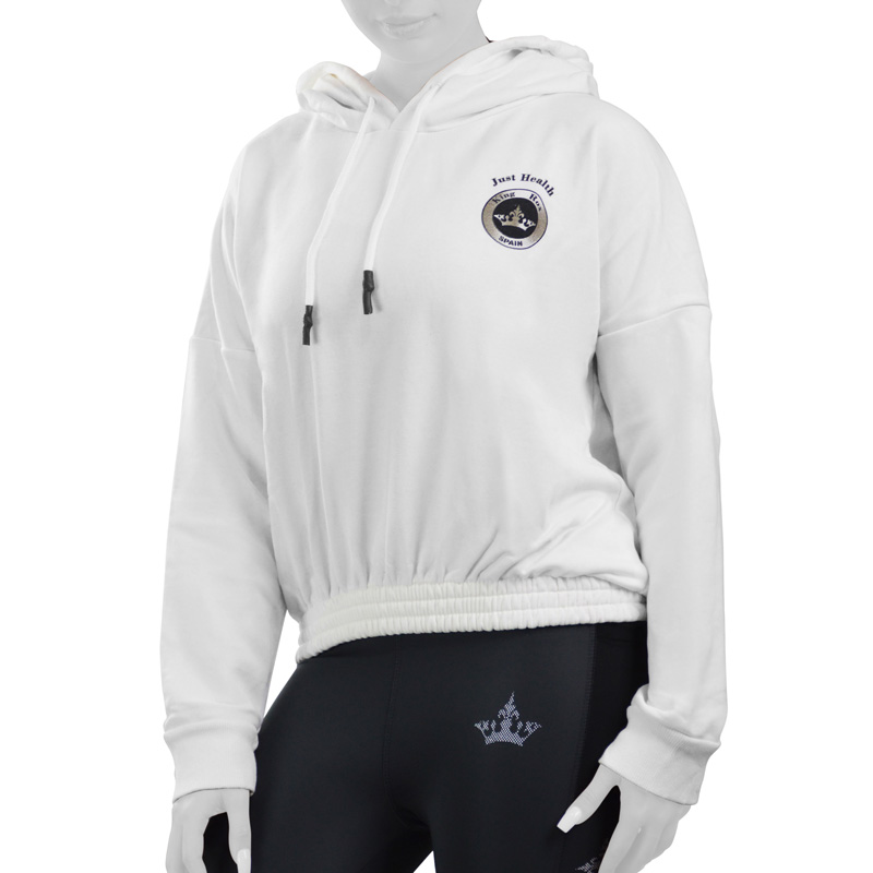 هودی ورزشی زنانه مدل King Rox-3B177 سفید