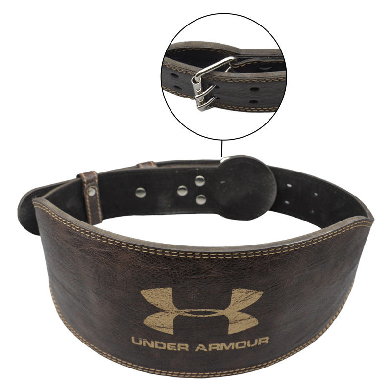 کمربند بدنسازی آندر آرمور عرض سگک 6cm مدل ELM-403A330 سگکی قهوه ای
