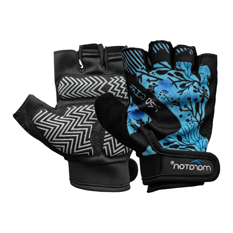 دستکش بدنسازی زنانه ماراتن مدل 403D815 آبی