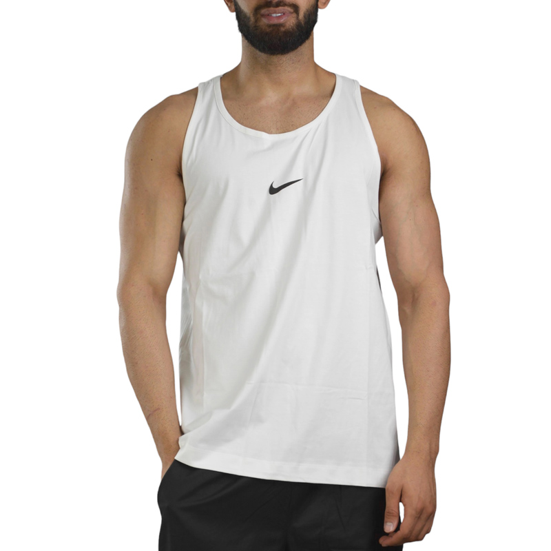 رکابی ورزشی مردانه نایک مدل CNA-Dri Fit-3D397 سفید