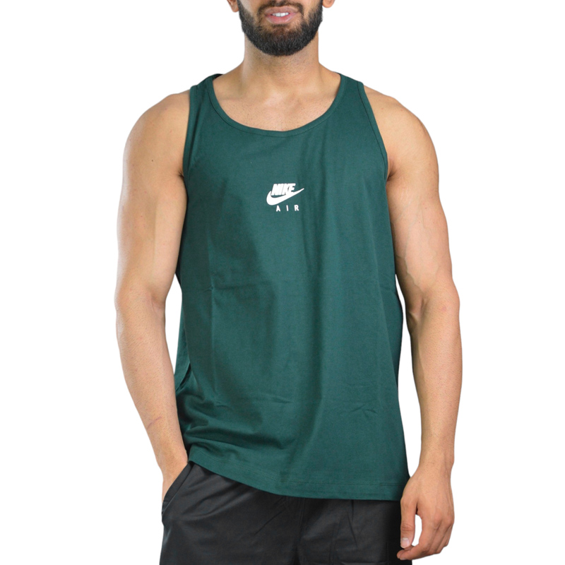 رکابی ورزشی مردانه نایک مدلCNA-Air-3D407 سبز تیره