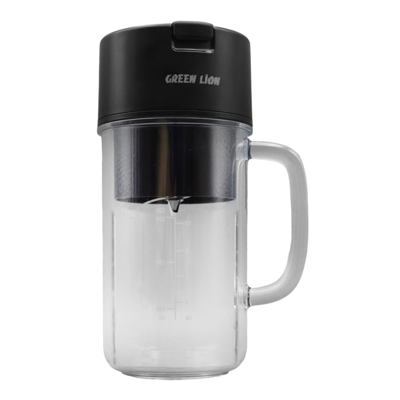 مخلوط کن شارژی پرتابل گرین لاین هشت تیغه مدل CL-06A ظرفیت 320 میلی لیتر