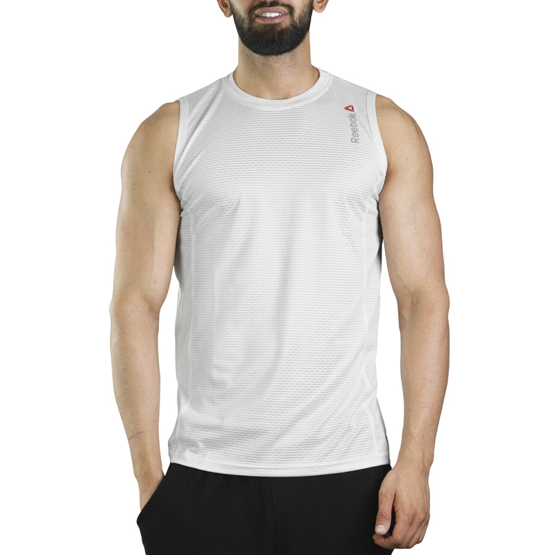 رکابی ورزشی مردانه ریباک مدل GMS-3D612 سفید