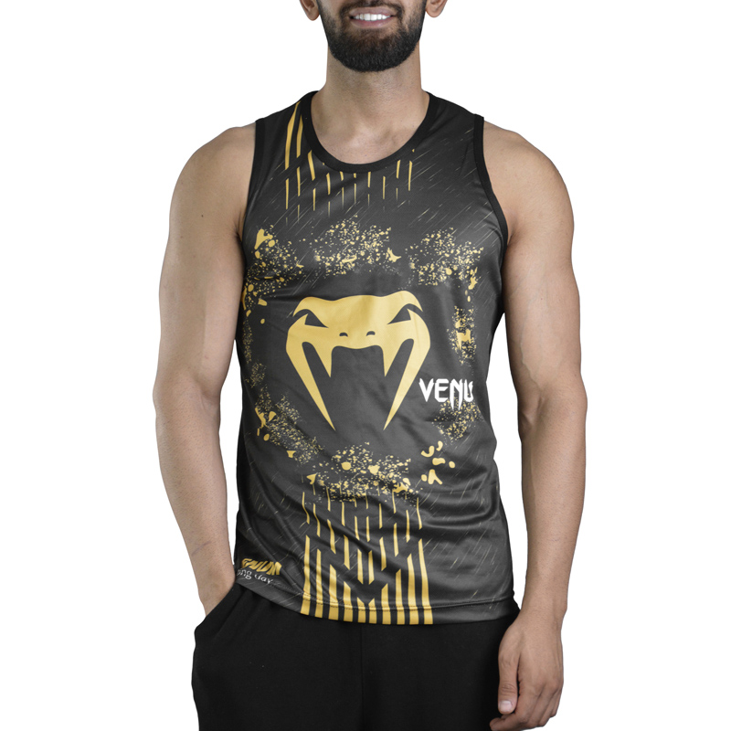 رکابی ورزشی مردانه ونوم مدل SS-3D627 زرد مشکی