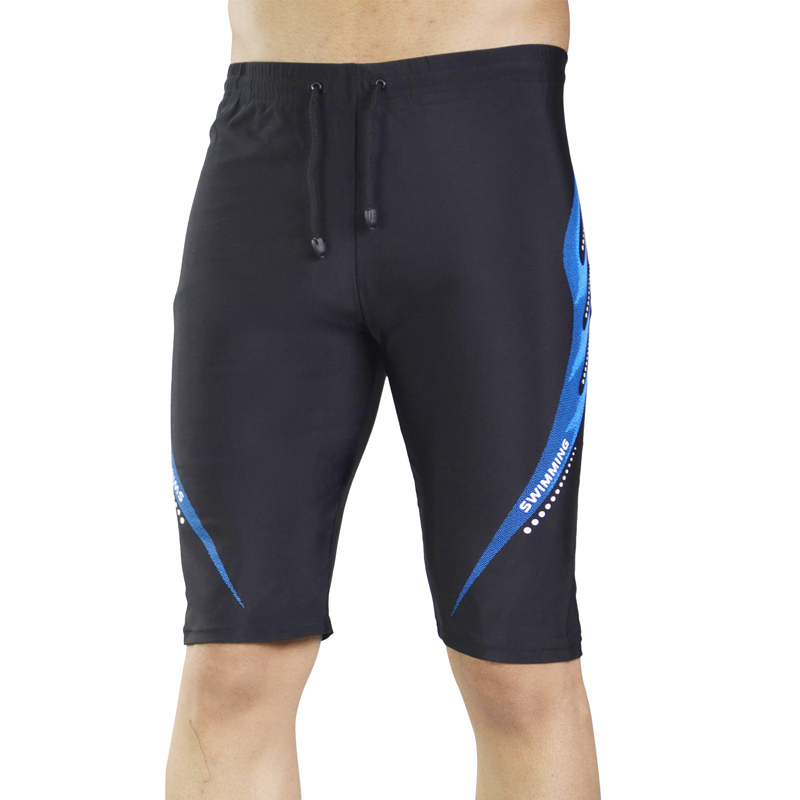 مایو شنا مردانه مدل Mansibei-039 مشکی آبی