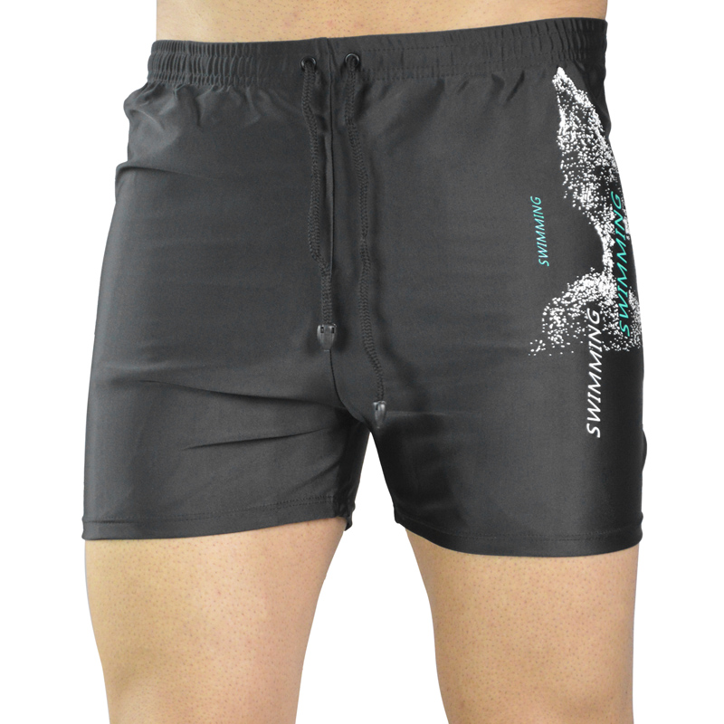 مایو شنا مردانه مدل Mansibei-6679 مشکی