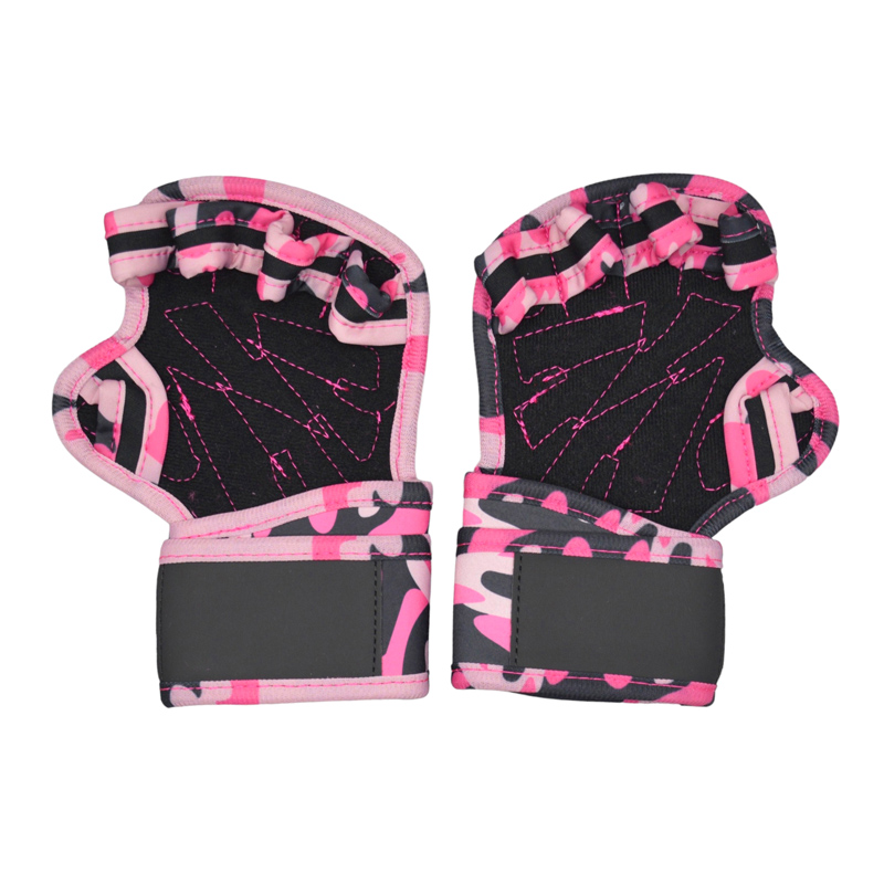 مچبند و محافظ کف دست بدنسازی مدل 403D840 چریکی صورتی مچبند و محافظ کف دست بدنسازی مدل 403D840 چریکی صورتی