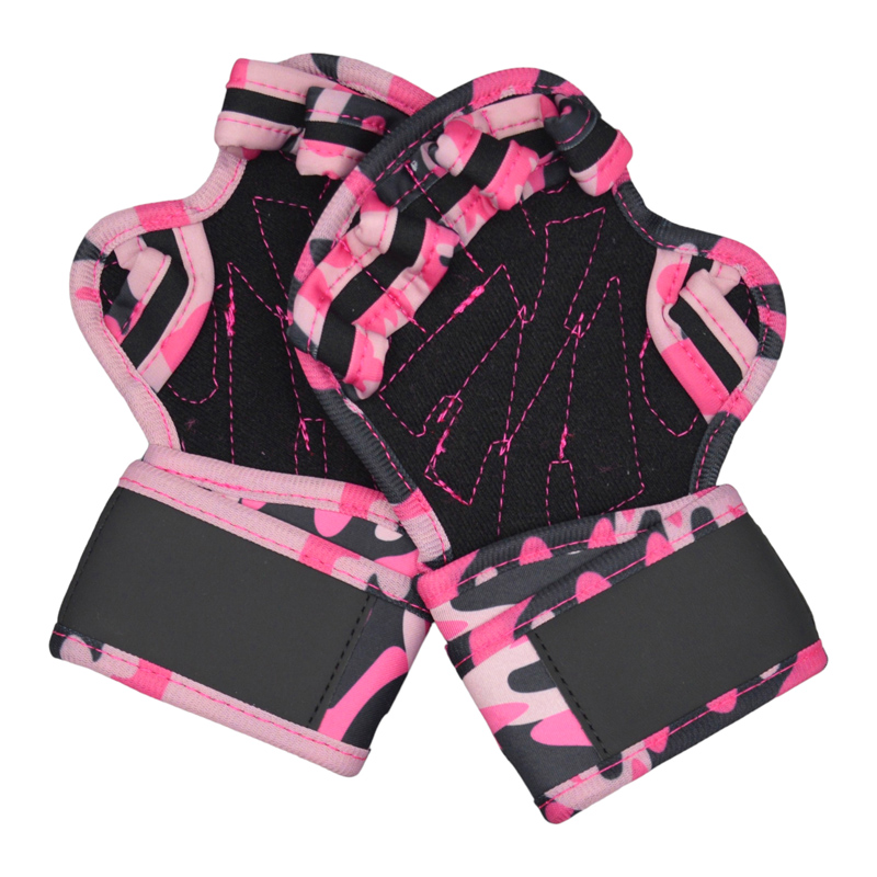 مچبند و محافظ کف دست بدنسازی مدل 403D840 چریکی صورتی سه رخ مچبند و محافظ کف دست بدنسازی مدل 403D840 چریکی صورتی سه رخ