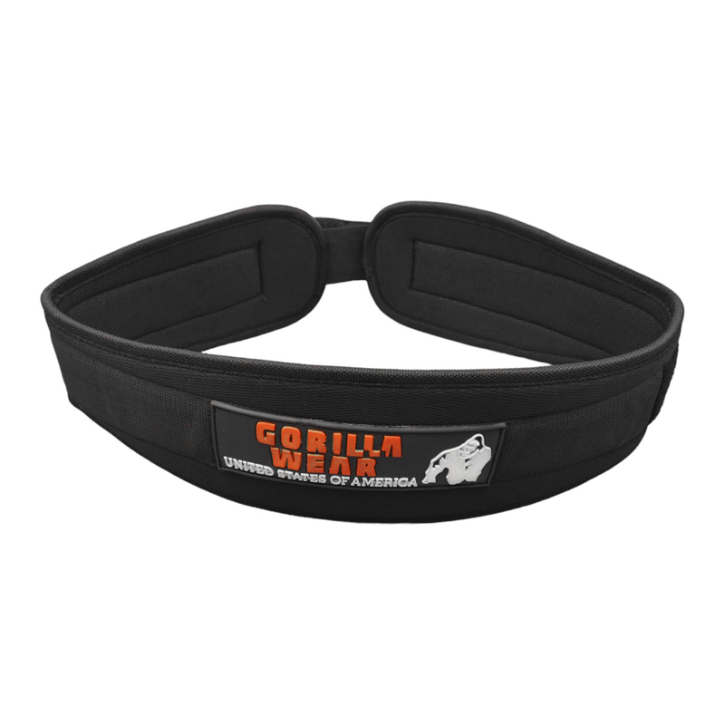 کمربند بدنسازی گوریلا مدل BKK- 403D880  چسبی مشکی قرمز