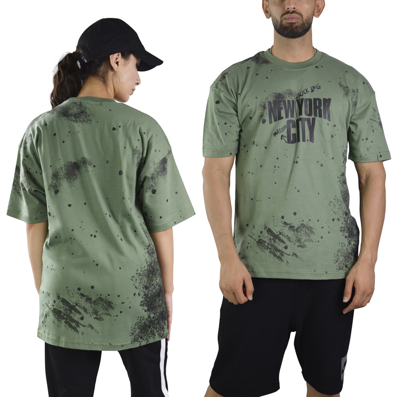 تیشرت اسپرت نیویورک مدل CMP-3E847 یشمی