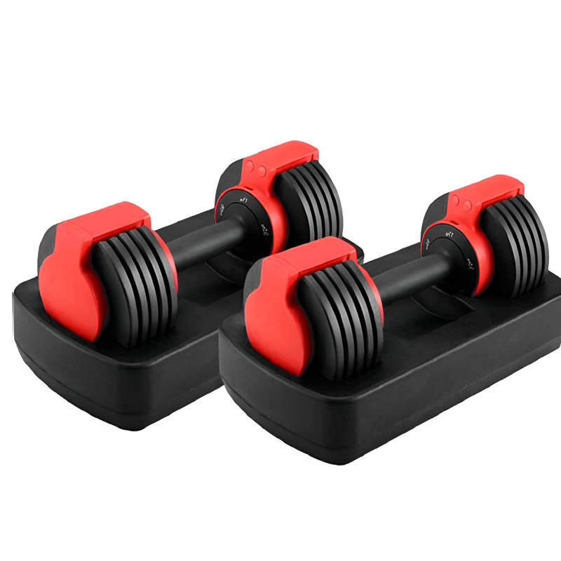 دمبل متغیر بدنسازی بوفلکس وزن تا 11 کیلوگرم بسته دو عددی