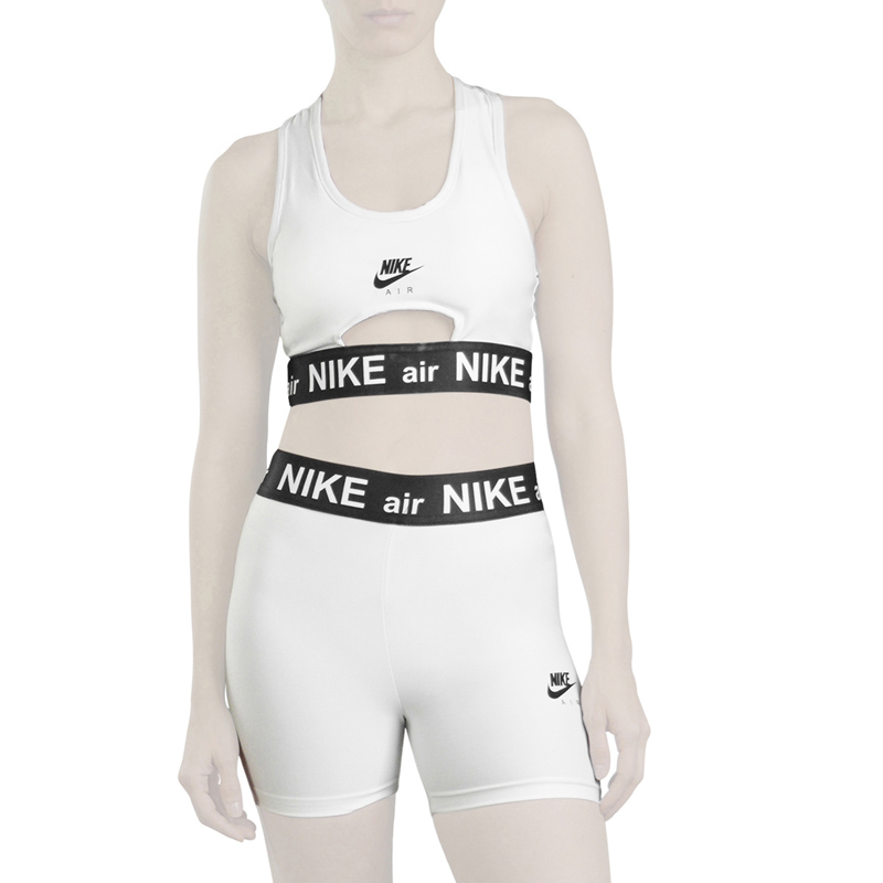 ست نیم تنه و کشاله بند ورزشی زنانه نایک مدل VHD-3E792 سفید