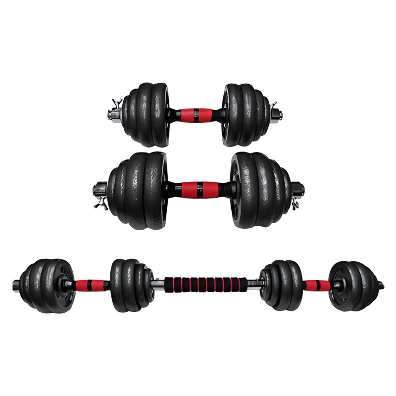 ست هالتر و دمبل متغیر بدنسازی پاورمکس وزن تا 30 کیلوگرم بسته دو عددی