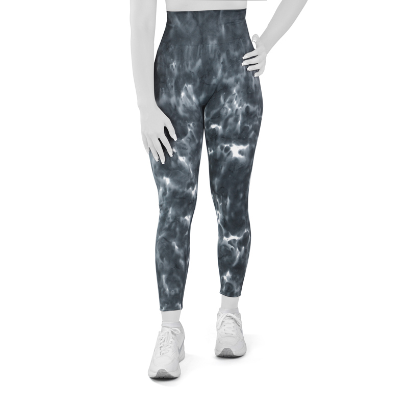 لگ سیملس ورزشی زنانه مدل G0029 طوسی تیره