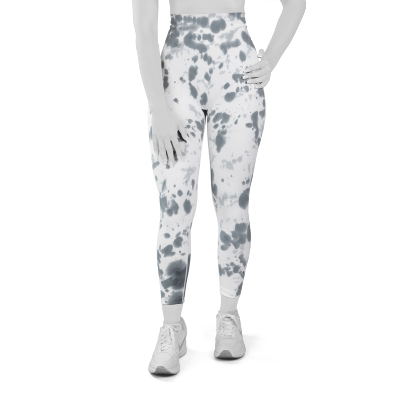 لگ سیملس ورزشی زنانه مدل G0029 طوسی سفید