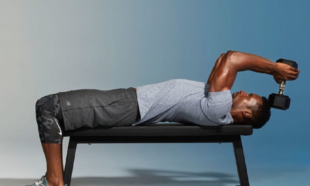 ورزش با دمبل در خانه 