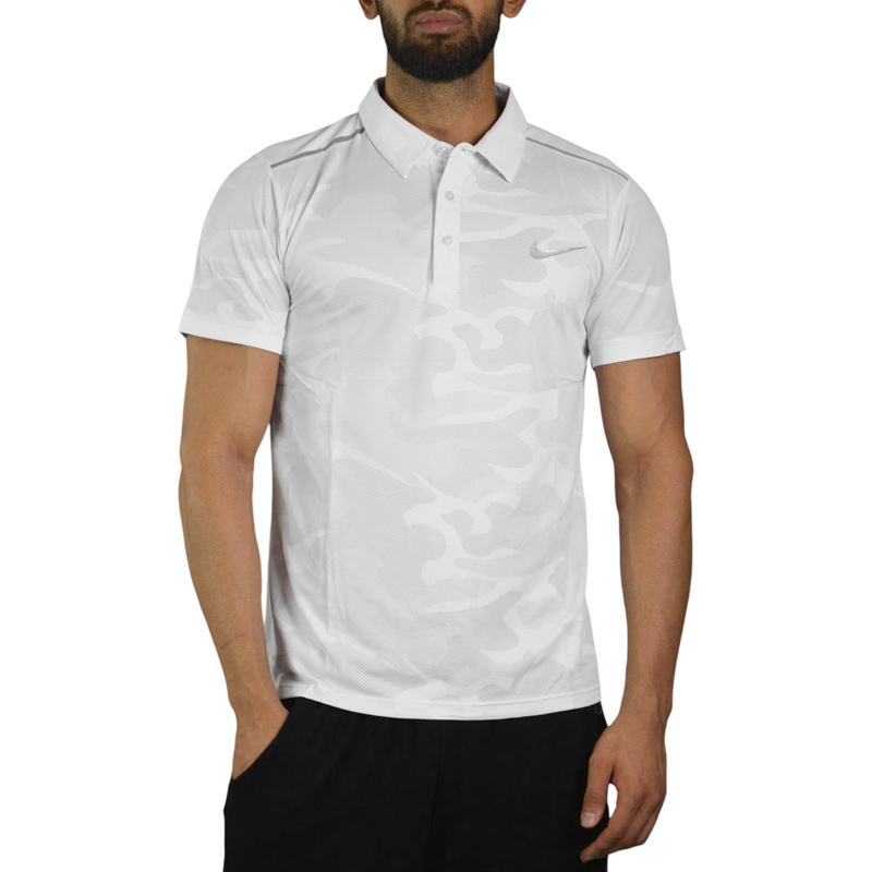 پولوشرت ورزشی مردانه نایک مدل Dri Fit-283 سفید