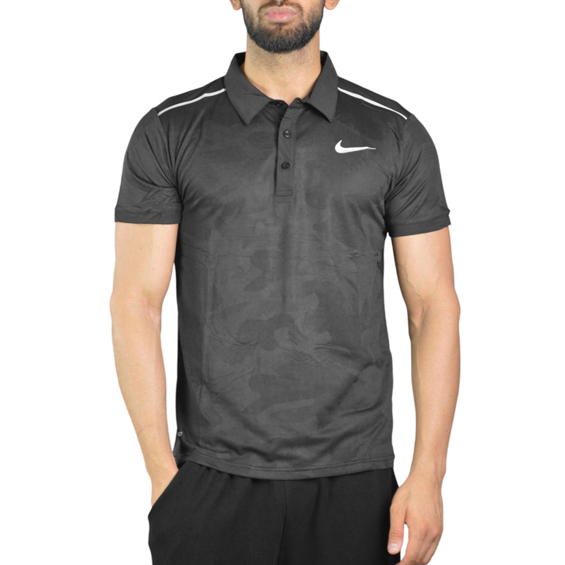 پولوشرت ورزشی مردانه نایک مدل Dri Fit-283 مشکی