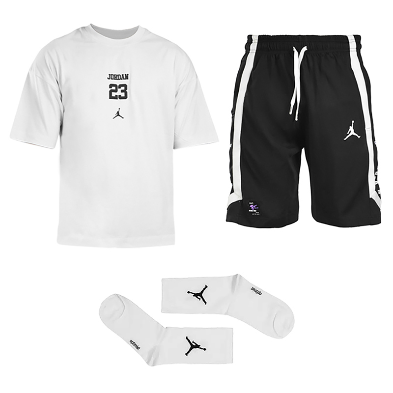 پکیج ست ورزشی مردانه جردن آذرتوس مدل GS-9683