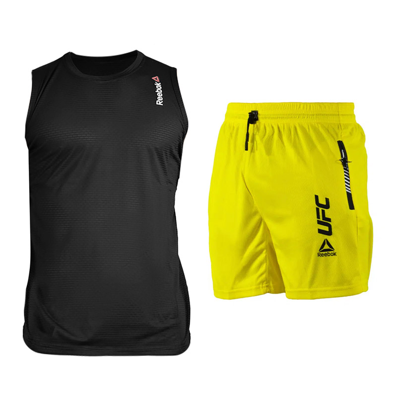 پکیج ست ورزشی مردانه ریباک بهدین مدل GS-9737