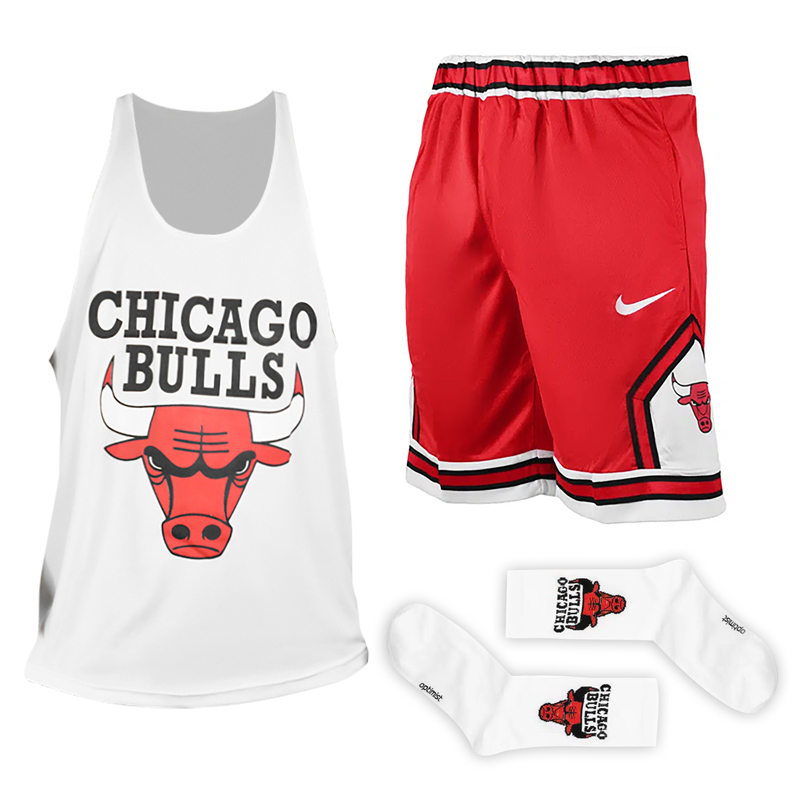 پکیج ست ورزشی مردانه شیکاگو بولز جهانیار مدل GS-9743