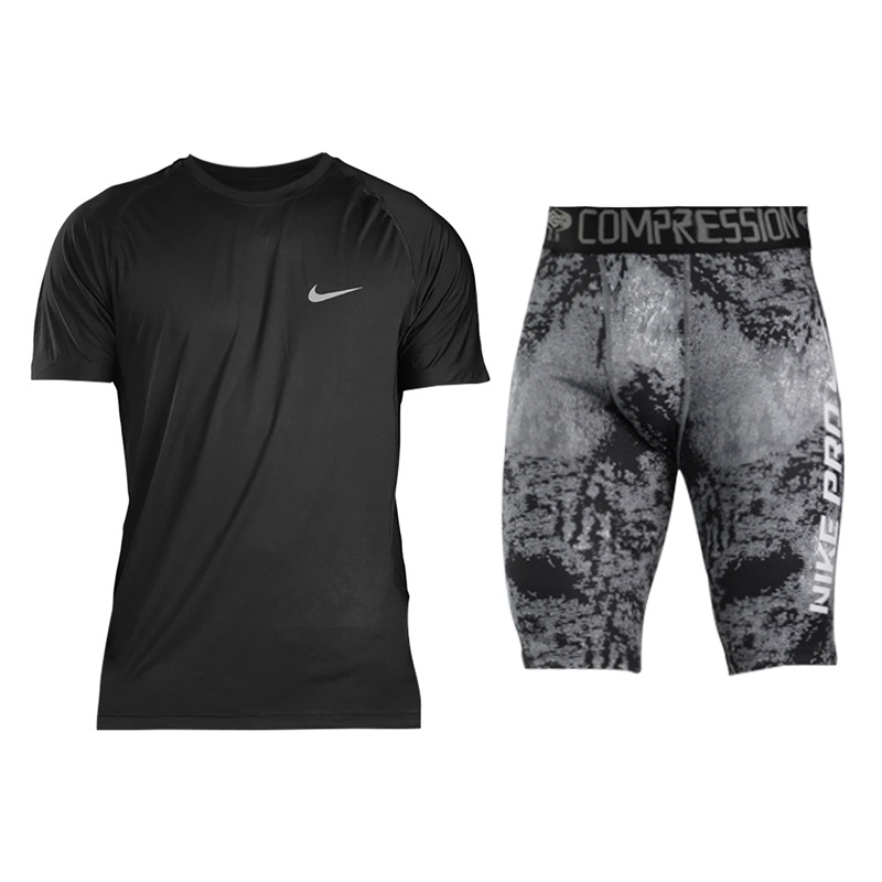 پکیج ست ورزشی مردانه نایک داتام مدل GS-9747