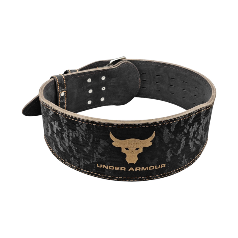 کمربند سوپر پاورلیفتینگ و بدنسازی آندر آرمور عرض سگک 10cm مدل ELM-Rock 403E1060 مشکی سگکی