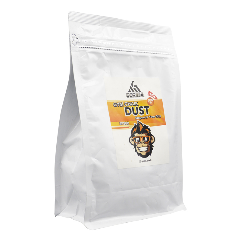 گچ منیزیم وزنه برداری پاکتی گوریلا مدل Dust-SP200 وزن 200 گرمی