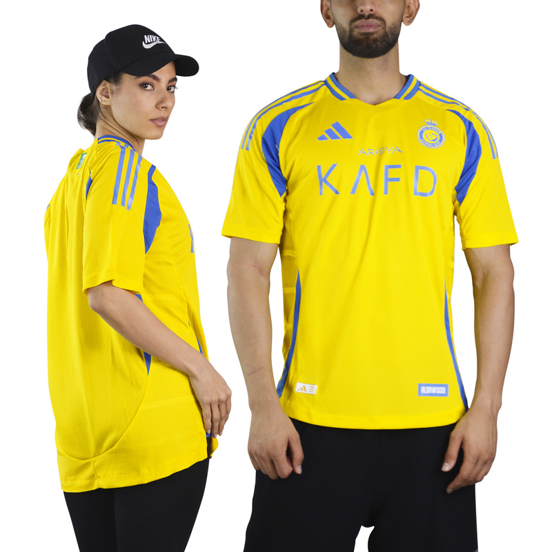 تیشرت فوتبالی پلیری النصر مدل Adidas-Heat RDY-5985 زرد