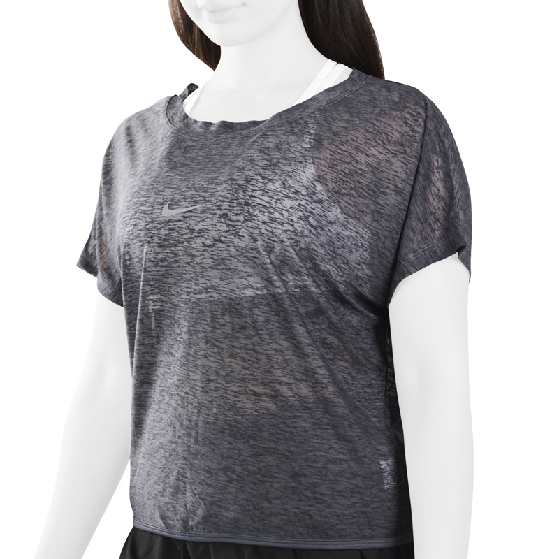 تیشرت ورزشی زنانه نایک مدل IM-JDI-4444 طوسی تیره