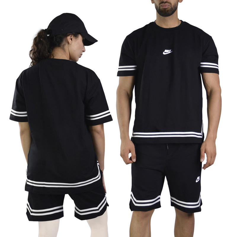 ست تیشرت و شلوارک اسپرت نایک مدل CMP-Dri Fit-3F0962 مشکی