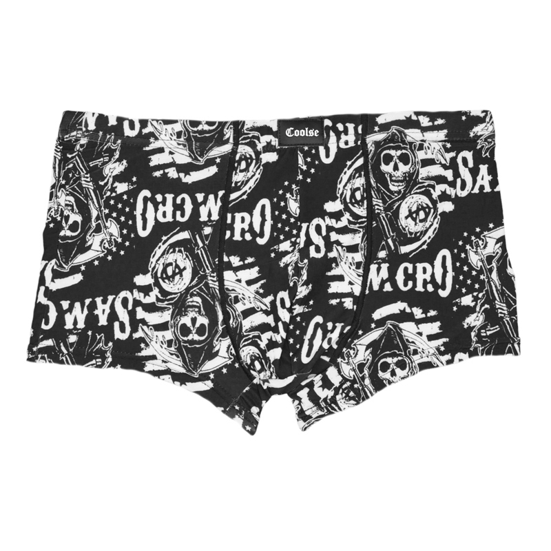 شورت پادار مردانه کولسی مدل Samcro-3E702 مشکی