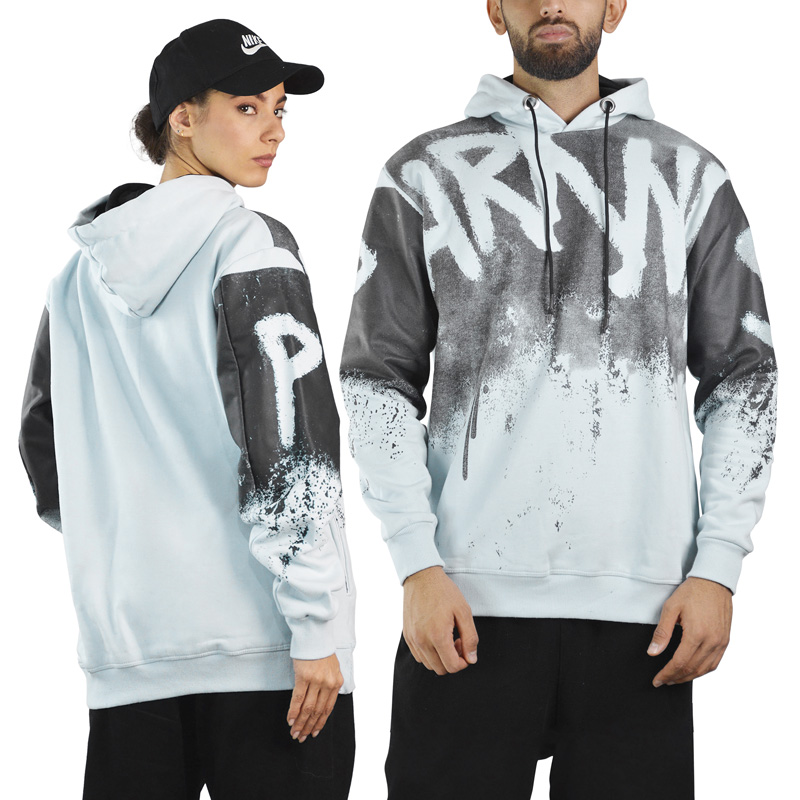 هودی اسپرت آرمی مدل SPL-3F1017 آبی روشن