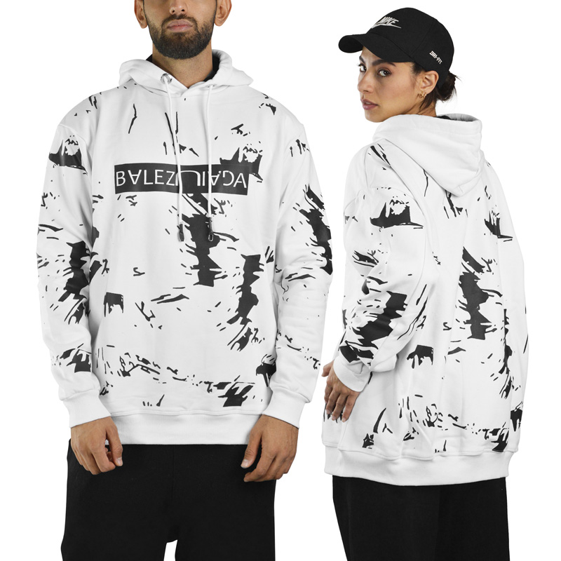 هودی اسپرت بالانسیاگا مدل SPL-3F1002 سفید