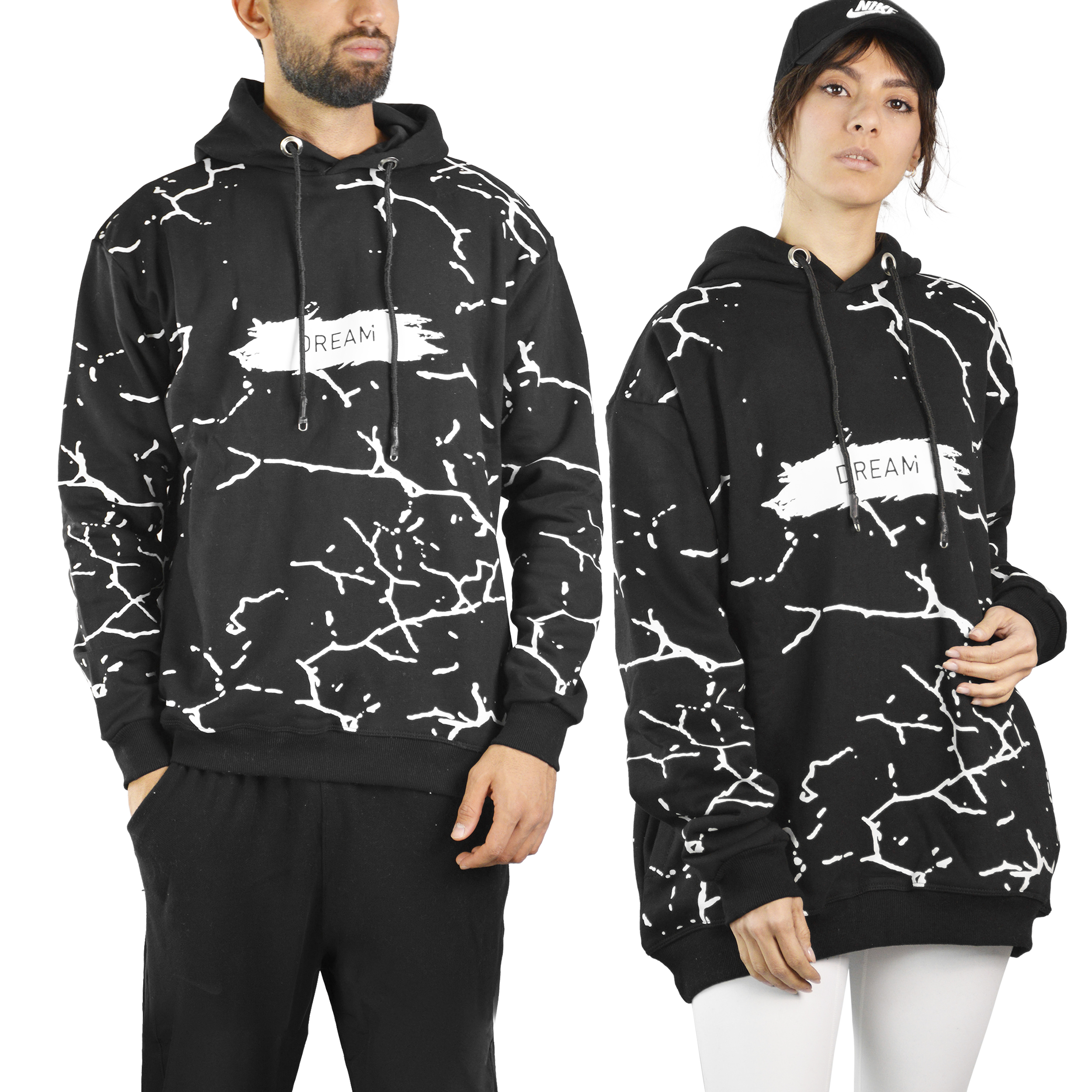 هودی اسپرت دریم مدل SPL-3F1007 مشکی