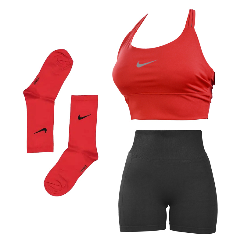 پکیج ست ورزشی زنانه نایک آنیلا مدل GS-9867