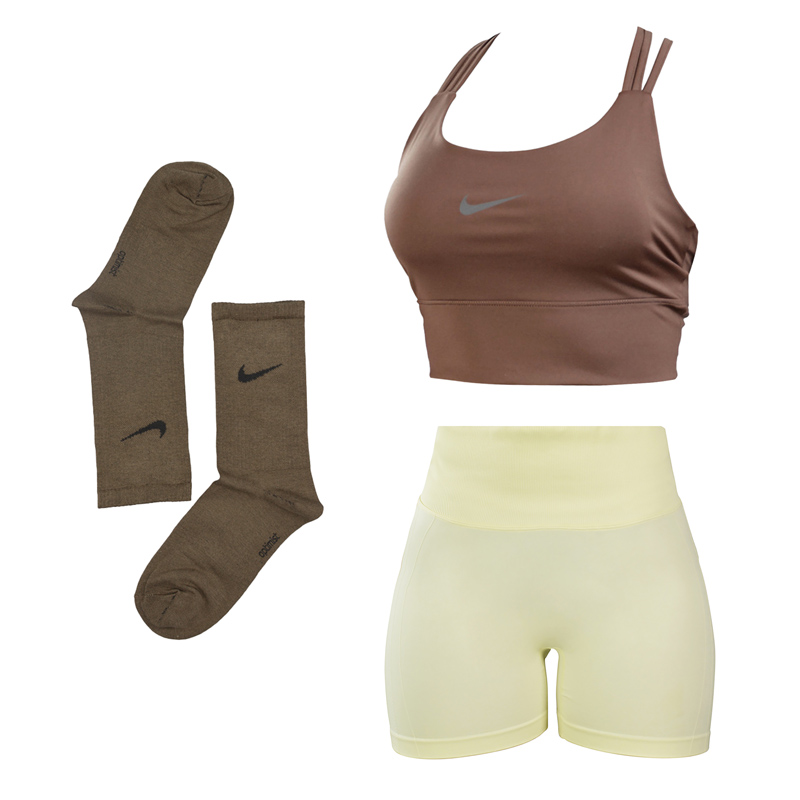 پکیج ست ورزشی زنانه نایک دلاریس مدل GS-9847