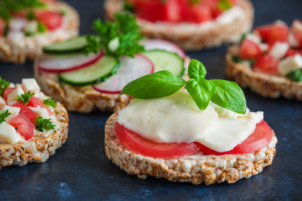 ۵ وعده رژیمی با رایس کیک