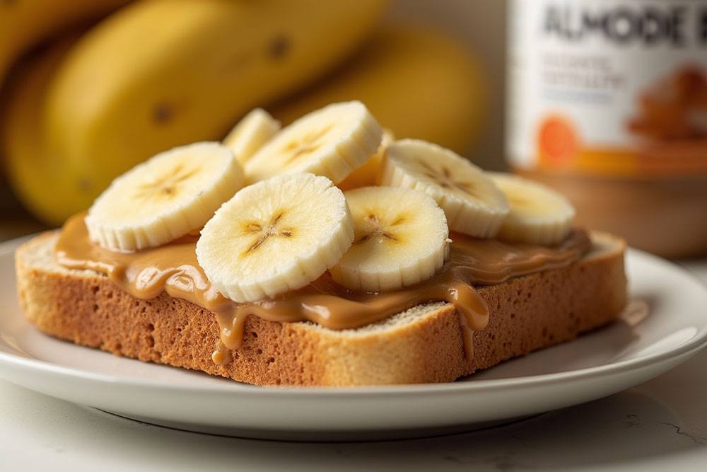 کره بادام‌زمینی و موز