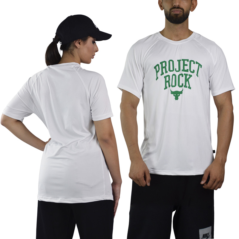 تیشرت ورزشی اسپرت آندر آرمور مدل HS-Rock-357 سفید