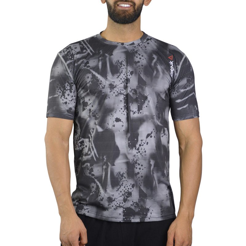 تیشرت ورزشی مردانه ریباک مدل GMS-3G1317 طوسی