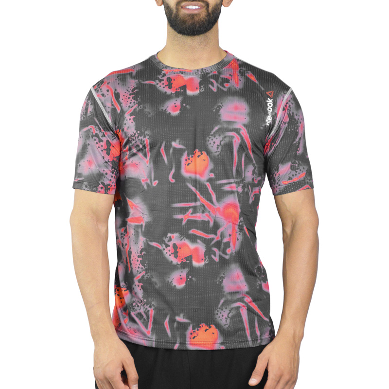 تیشرت ورزشی مردانه ریباک مدل GMS-3G1317 قرمز