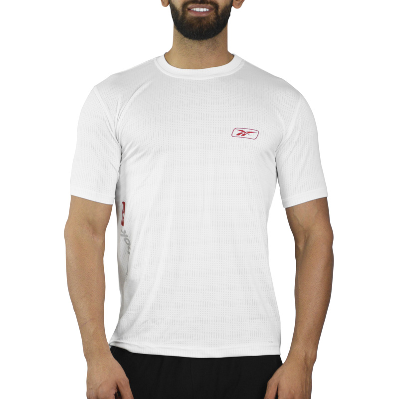 تیشرت ورزشی مردانه ریباک مدل GMS-3G1322 سفید