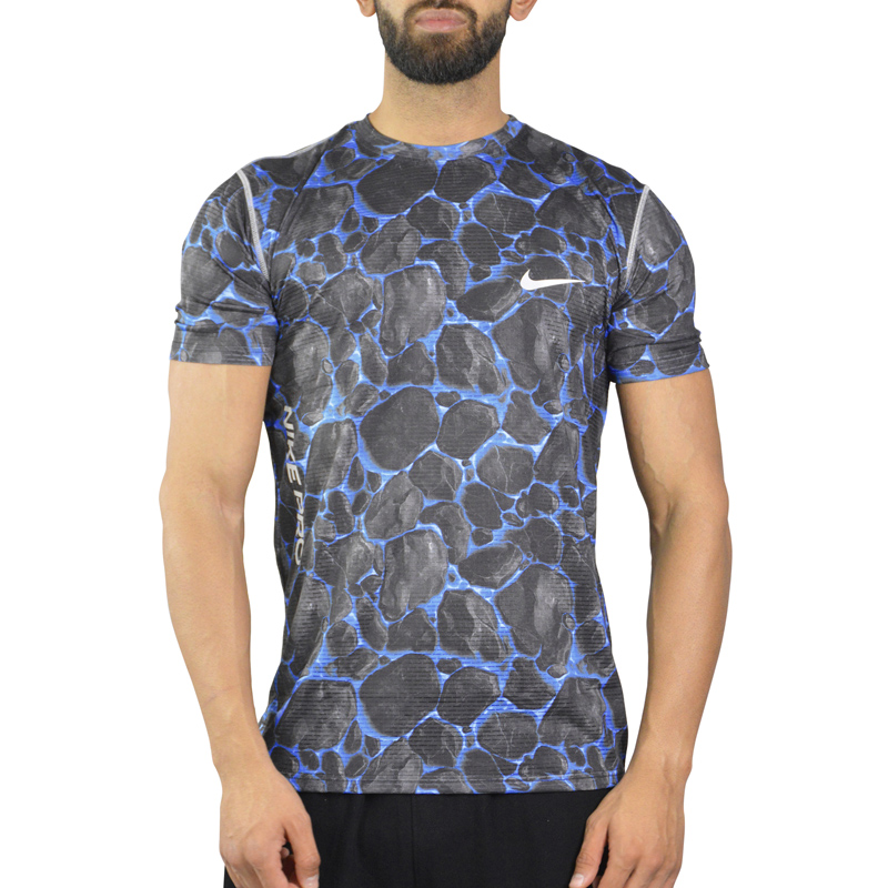 تیشرت ورزشی مردانه نایک مدل GMS-3G1302 آبی