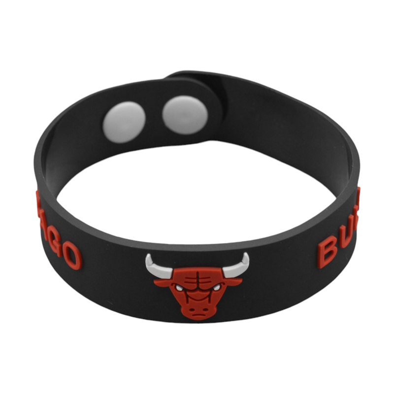 دستبند ورزشی سیلیکونی شیکاگو بولز مدل 50220